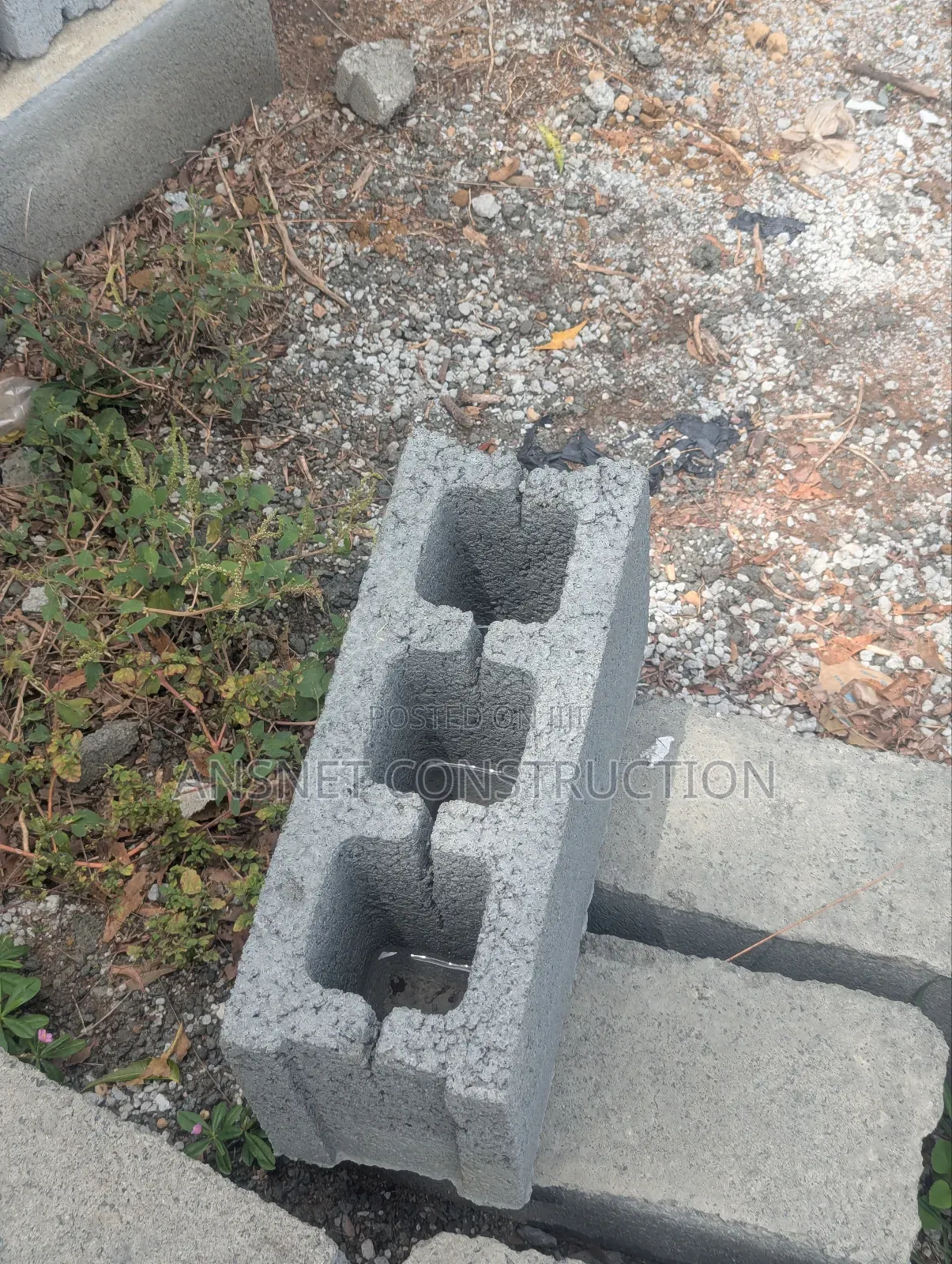 6 Inches Hollow Quarry Dust Blocks