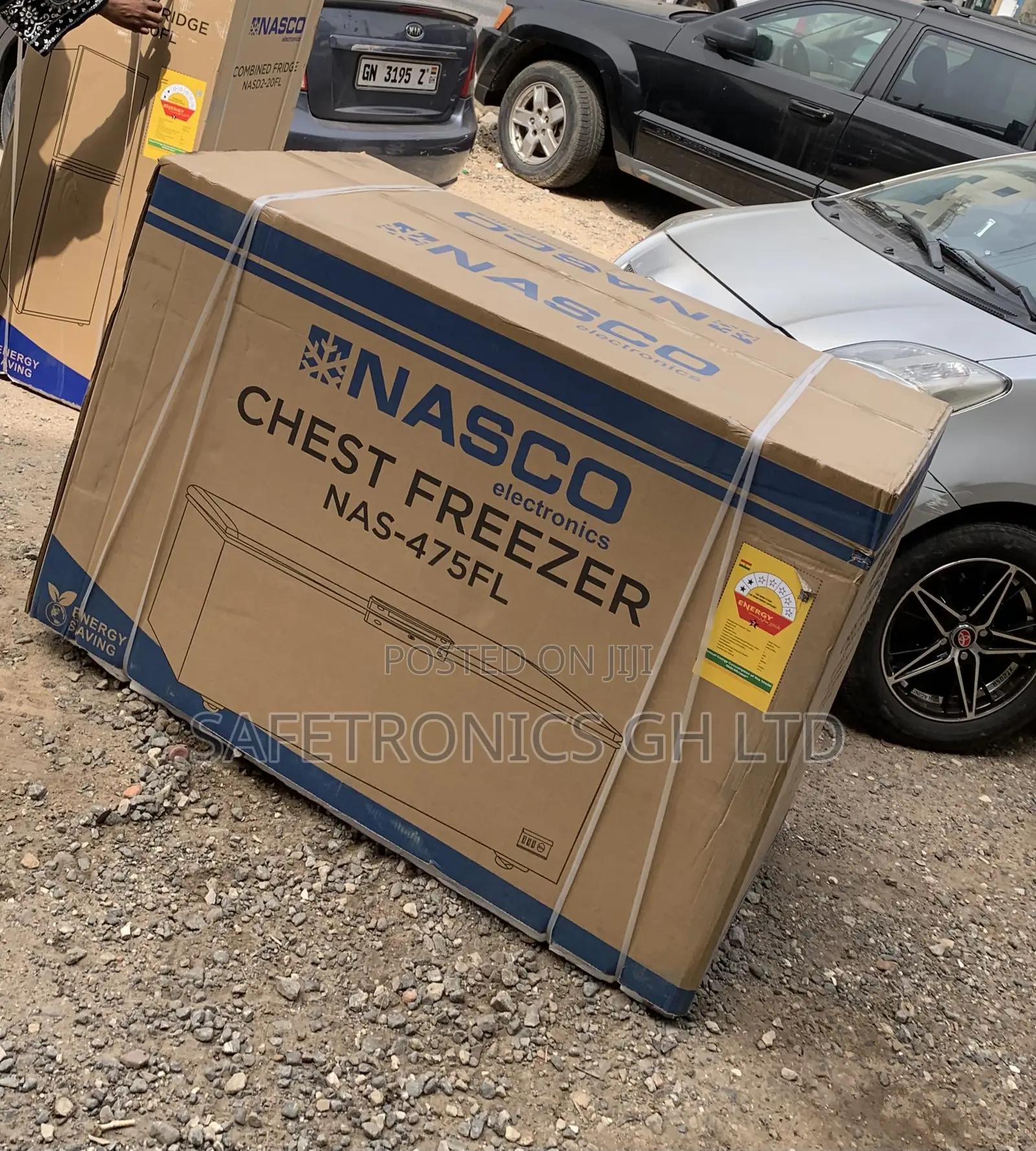 Super Fast Nasco 400ltrs Chest Freezer Sku: Nas-475fl-B