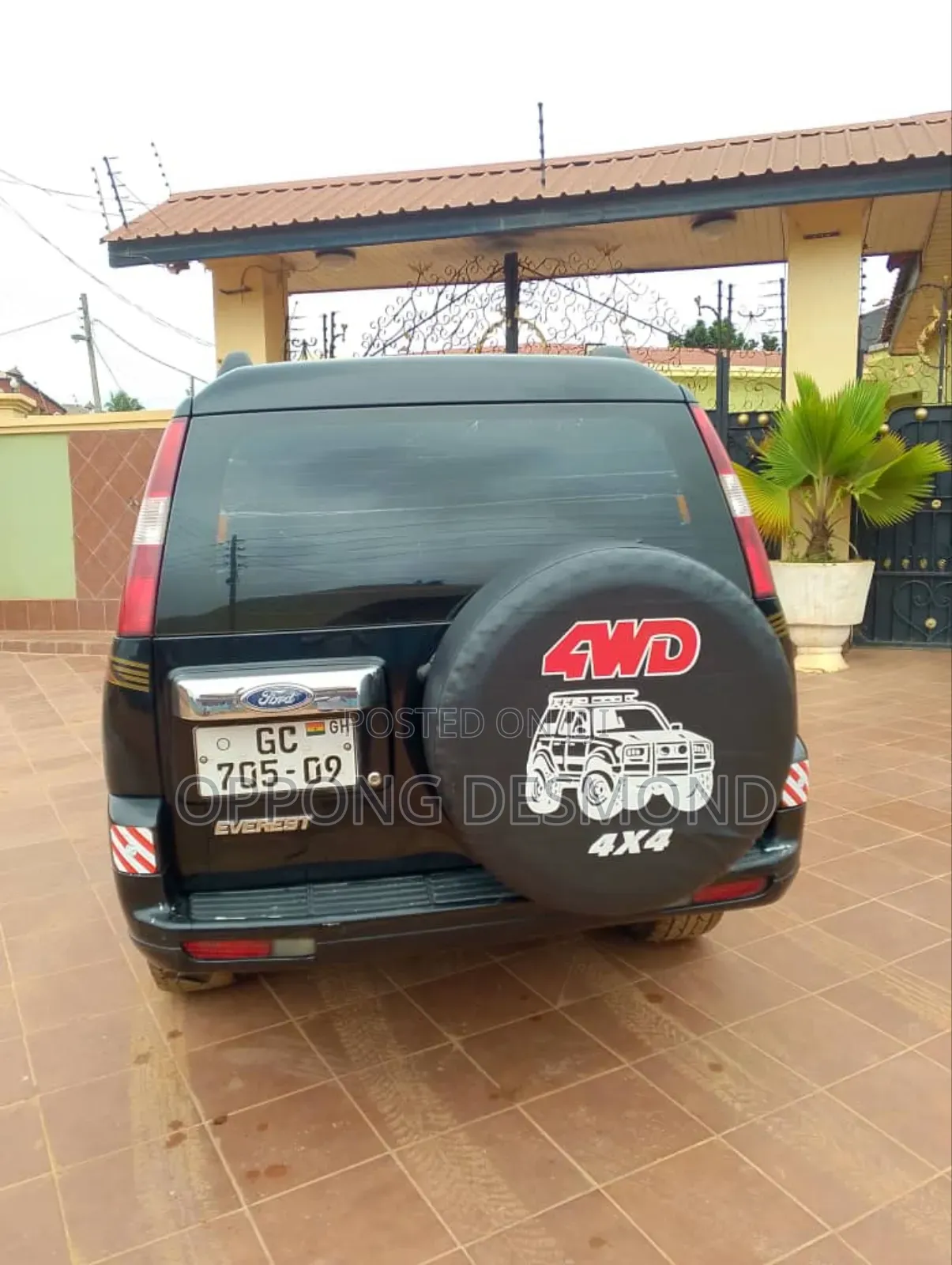 Ford Everest 2008 Black