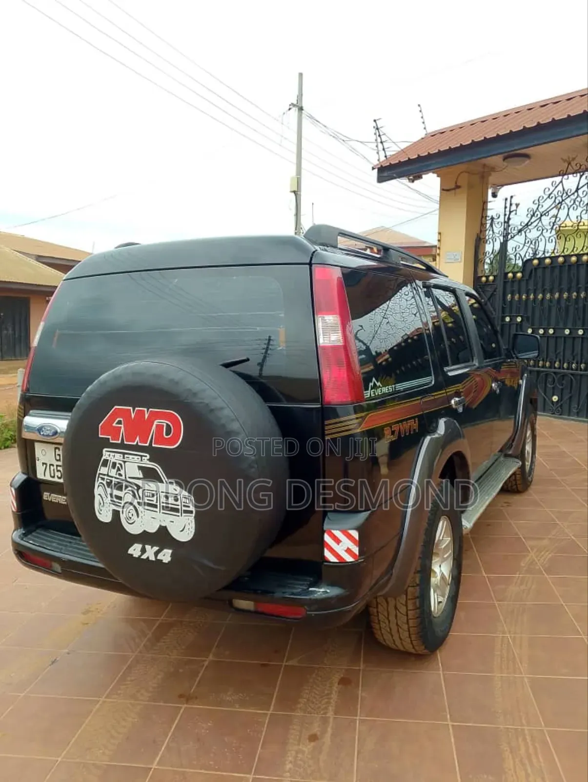 Ford Everest 2008 Black