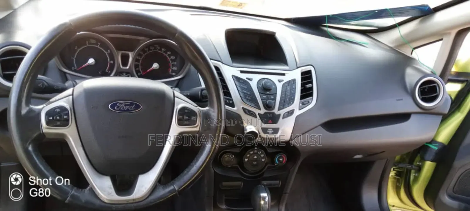 Ford Fiesta SEL 2011 Green