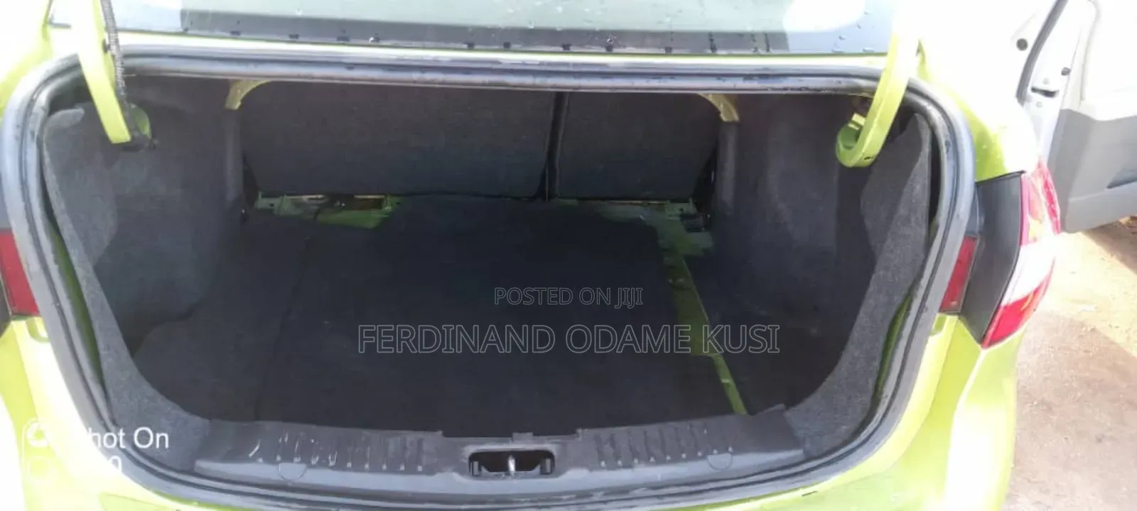 Ford Fiesta SEL 2011 Green