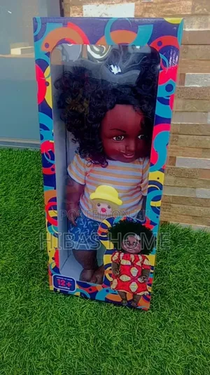 African Black Doll 35cm Baby Doll