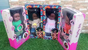 African Black Doll 35cm Baby Doll