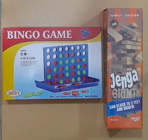 Bingo Game 4 in a Row + Jenga