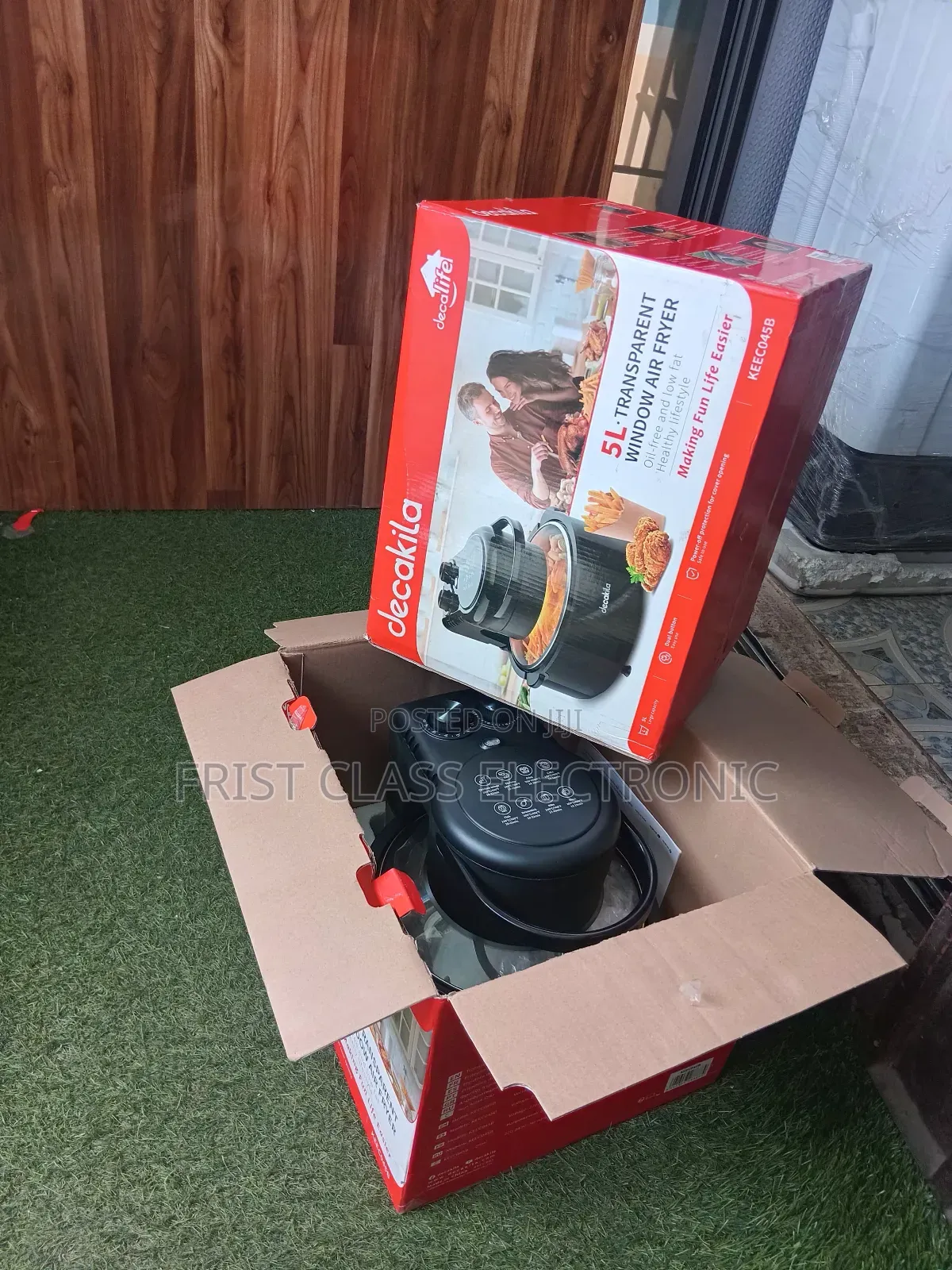 Decakila Fryer That Controls Cravings With Heat Force