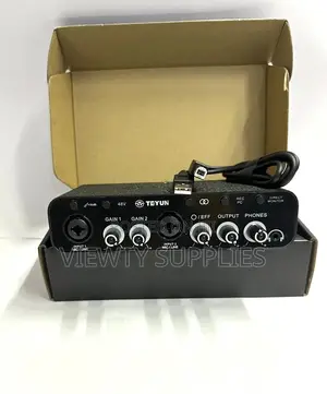 Teyun Q-26 Professional Audio Interface Sound Card.