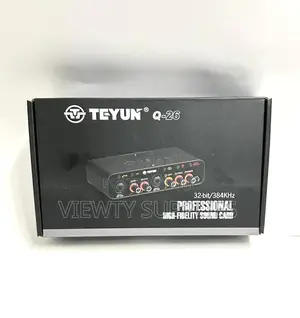 Teyun Q-26 Professional Audio Interface Sound Card.