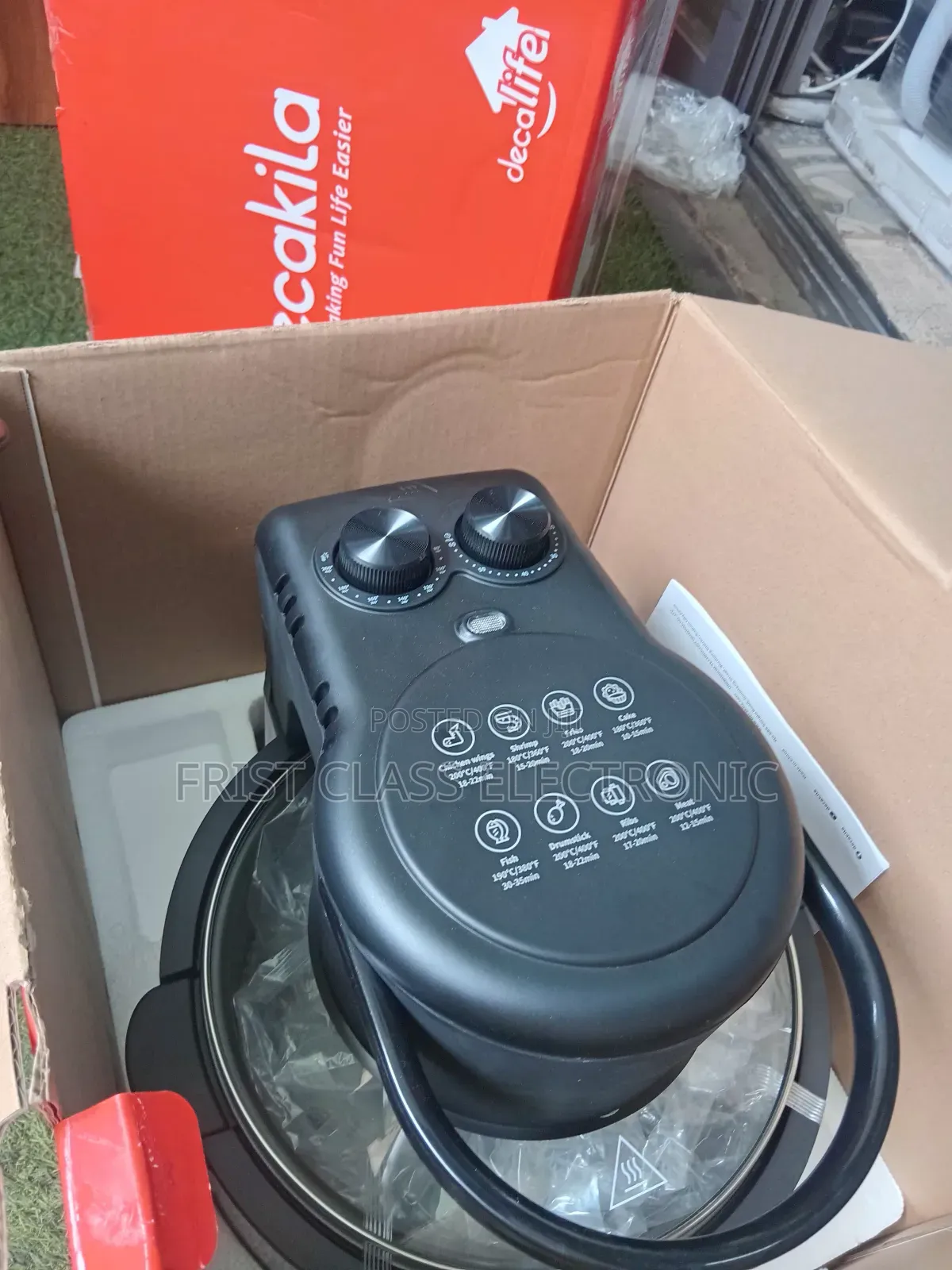 Decakila Air Fryer That Replaces Oil With Power Airflow