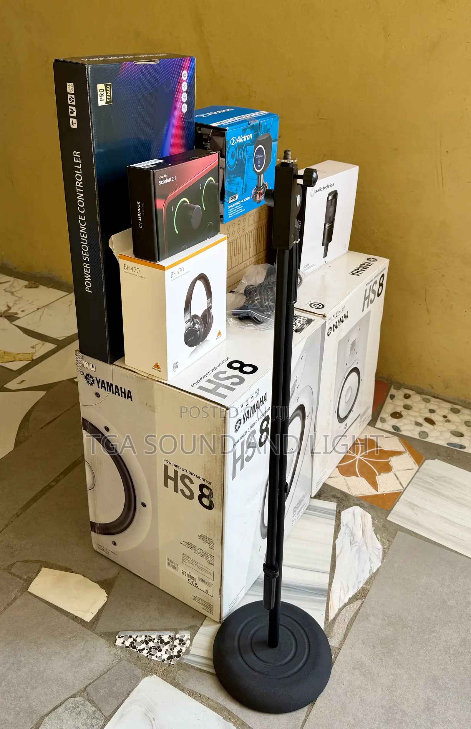 Music Studio Equipment
