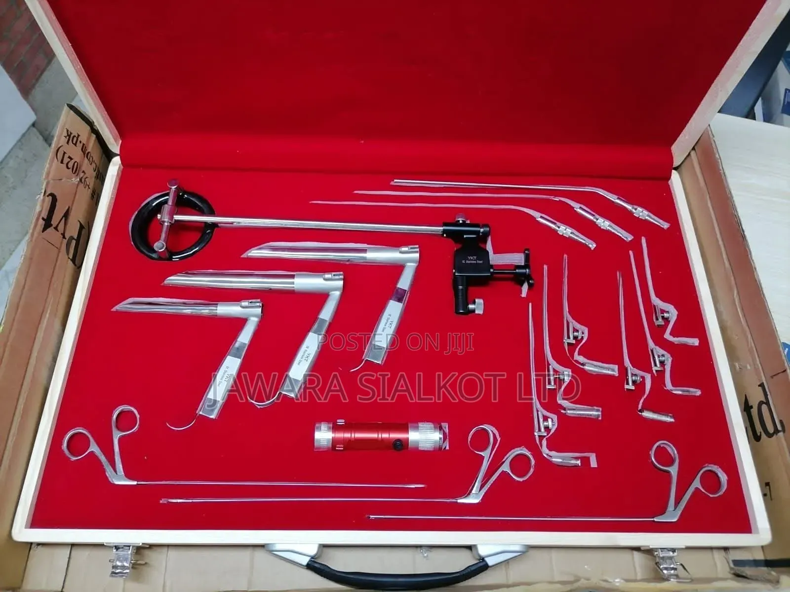 Rigid Laryngoscope Set