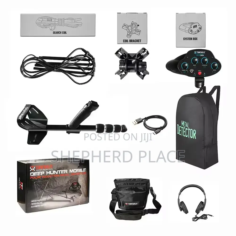 Professional Th-t80 Hunter Gold Detector Long Dept