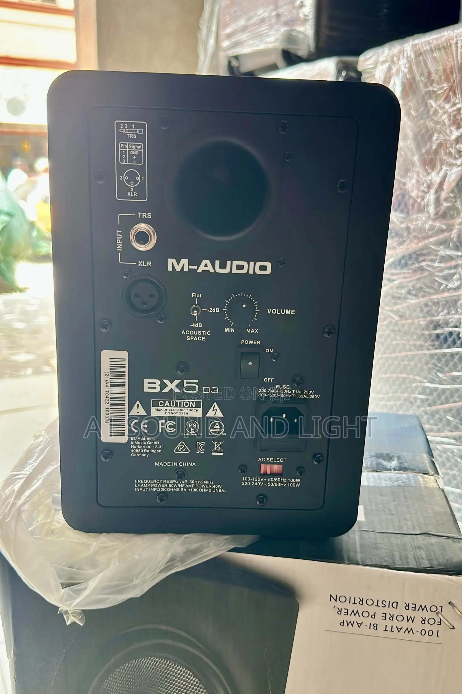 M—Audio Bx5 D3 Active Studio Monitors