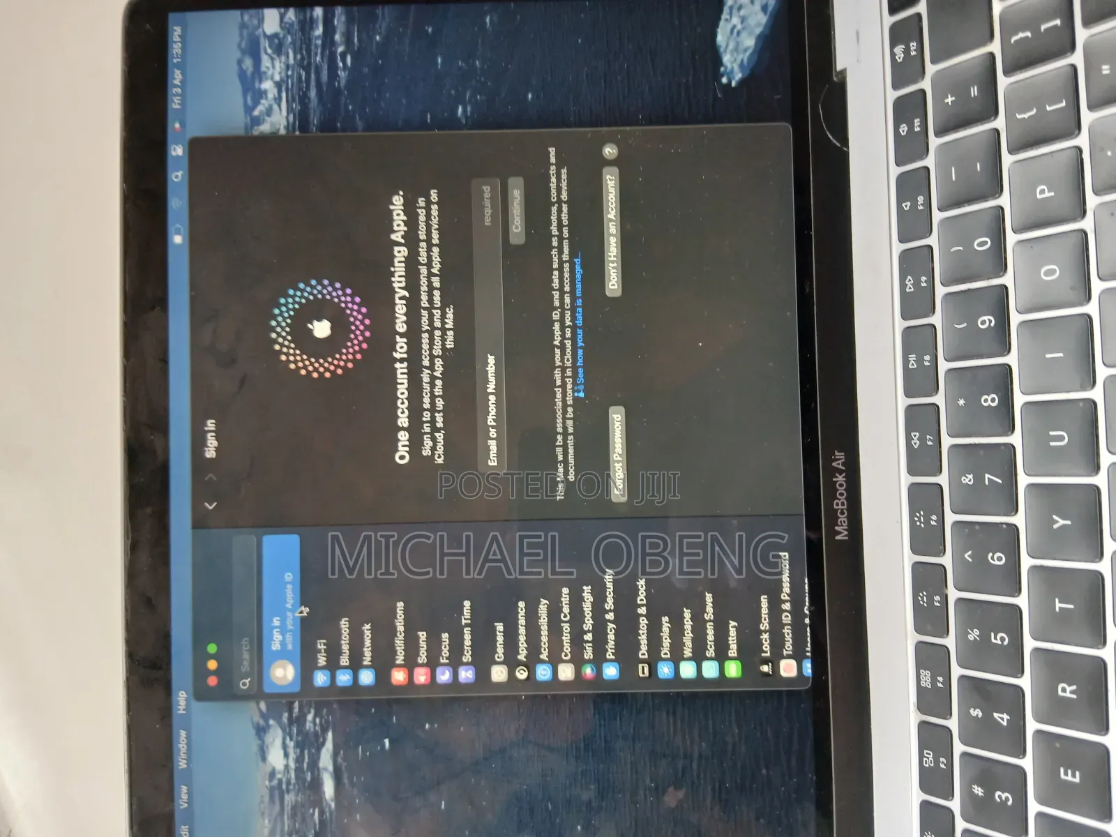 Laptop Apple MacBook Air 2019 8GB Intel Core i5 SSD 128GB