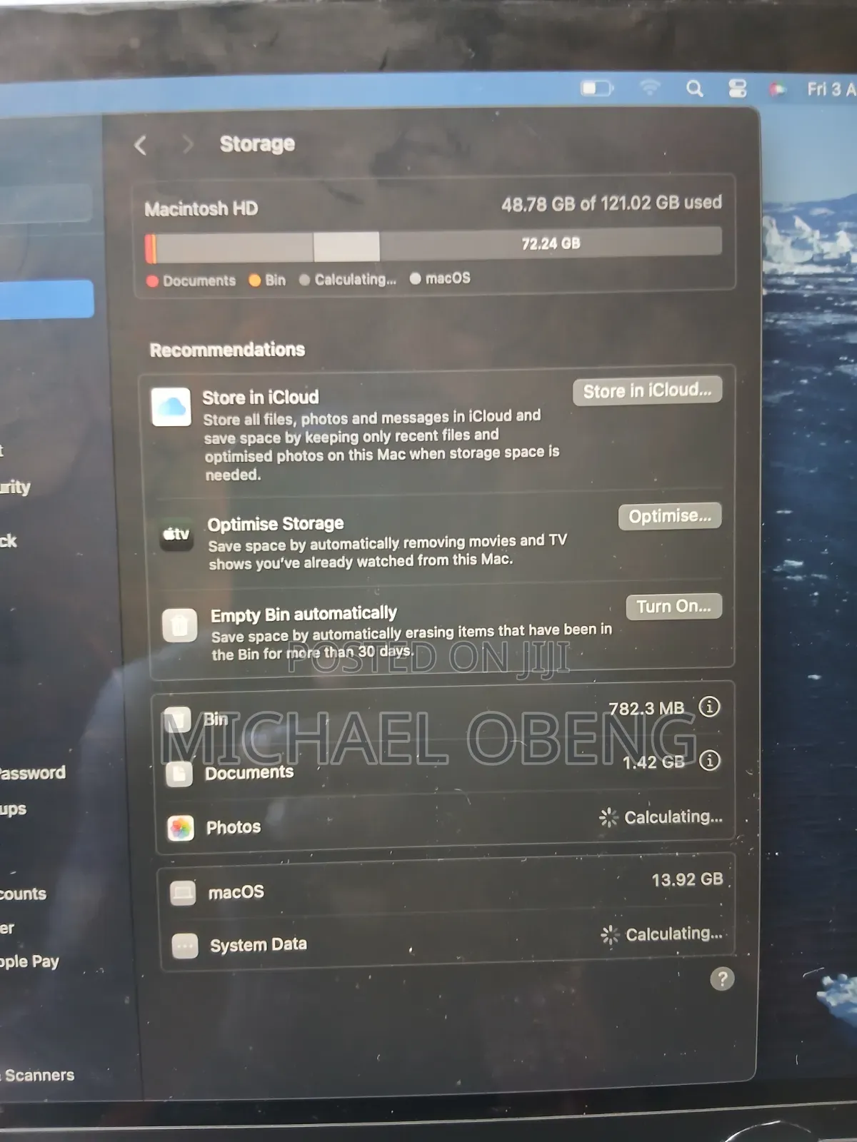 Laptop Apple MacBook Air 2019 8GB Intel Core i5 SSD 128GB