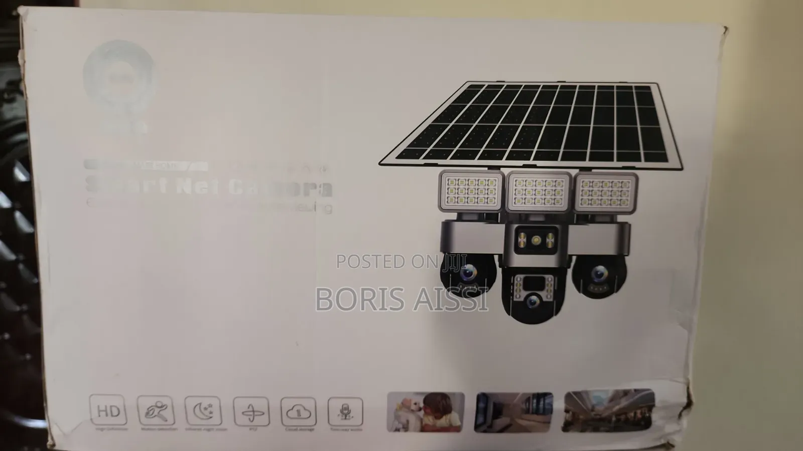 V380 Pro 3 Lens 4g Solar Smart Alarm Security PTZ CCTV 2ways Audio