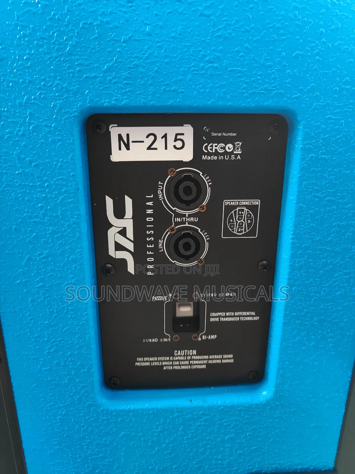 Jac Professional Audio Speaker