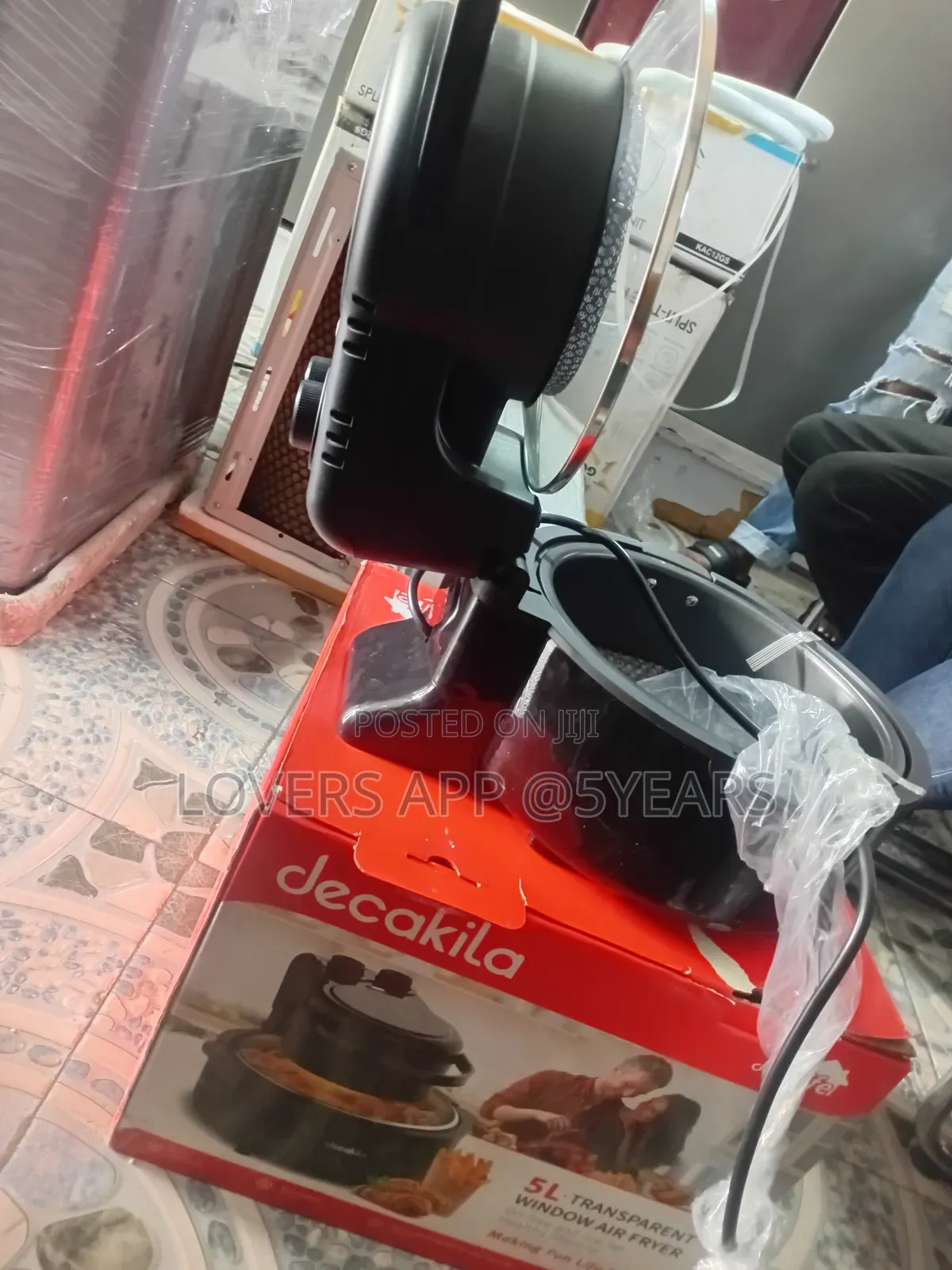 Decakila 5l Air Fryer With Viewing Window Appliances. Q