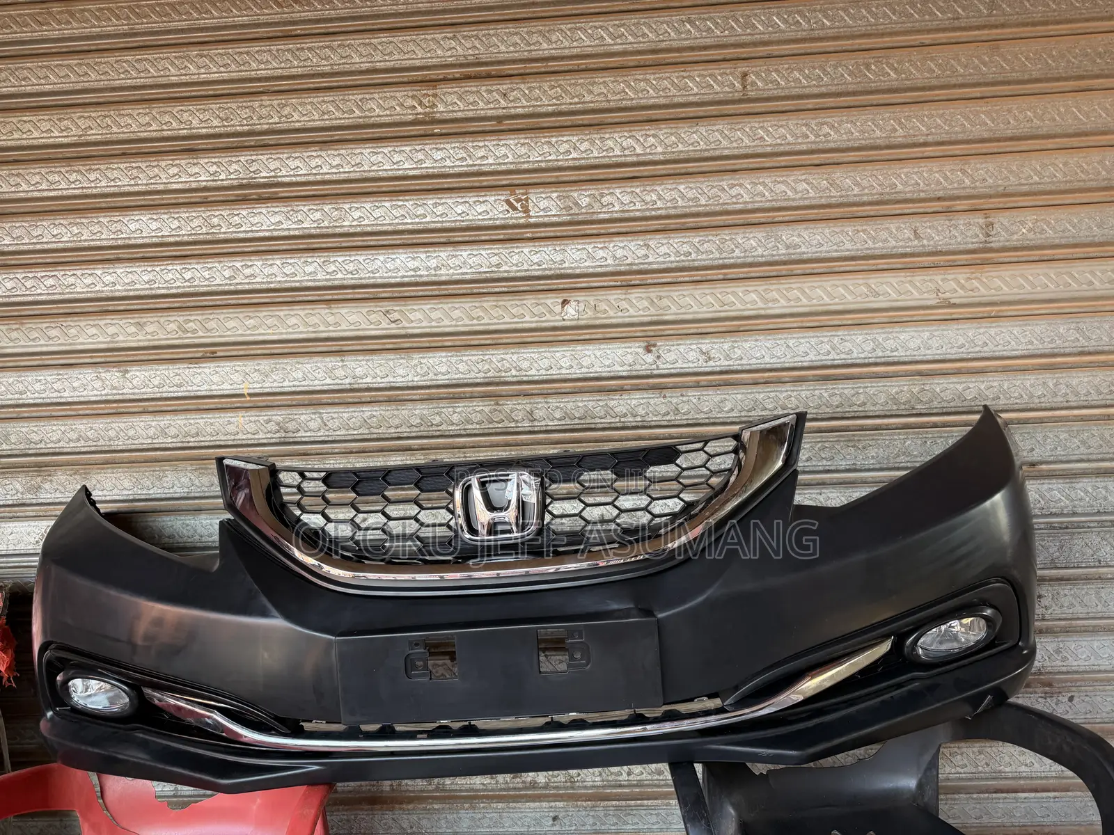 Honda Civic 2013 - 2015 Front Bumper Complete With Emblem