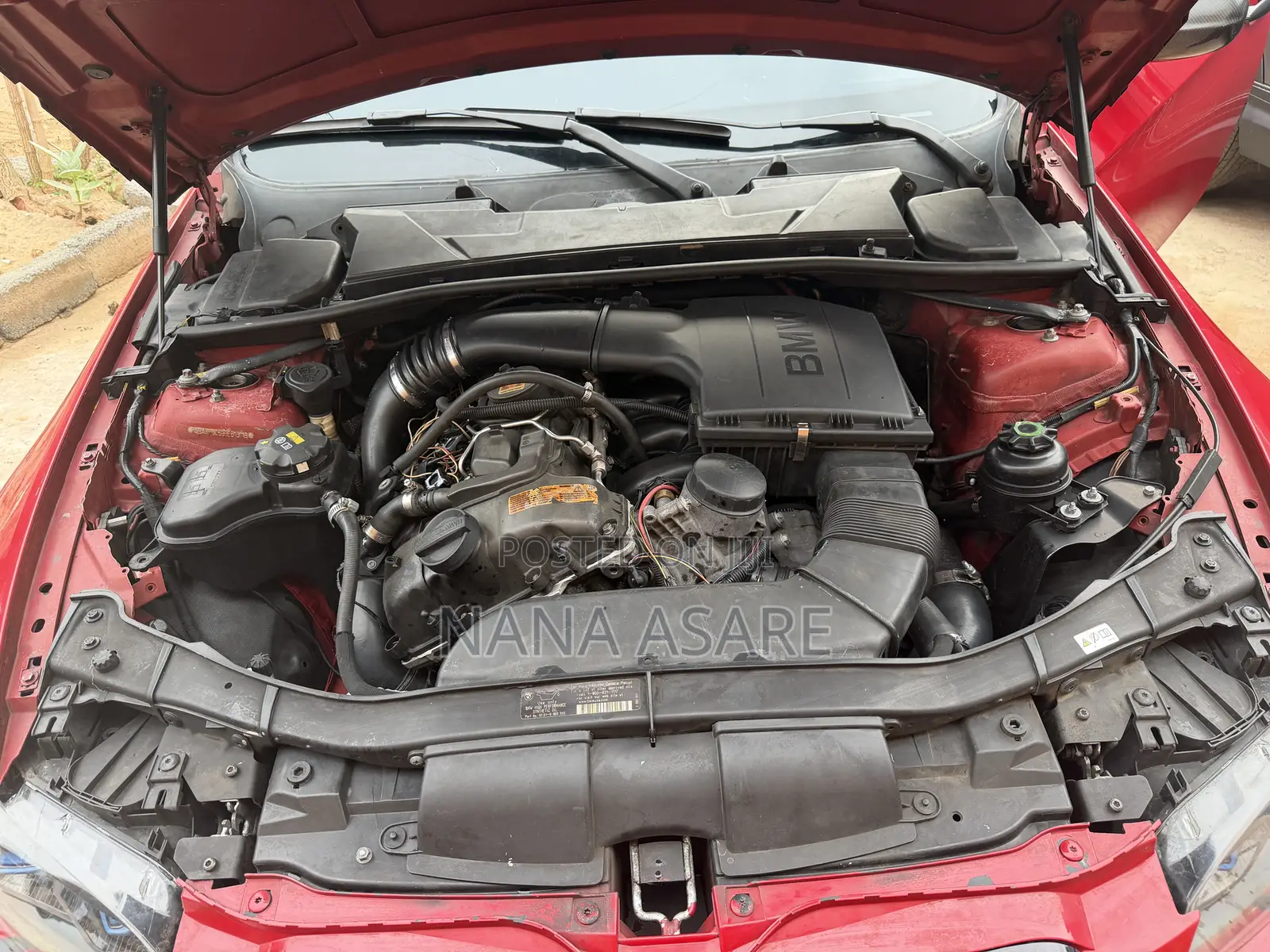 BMW 335i 2011 Red