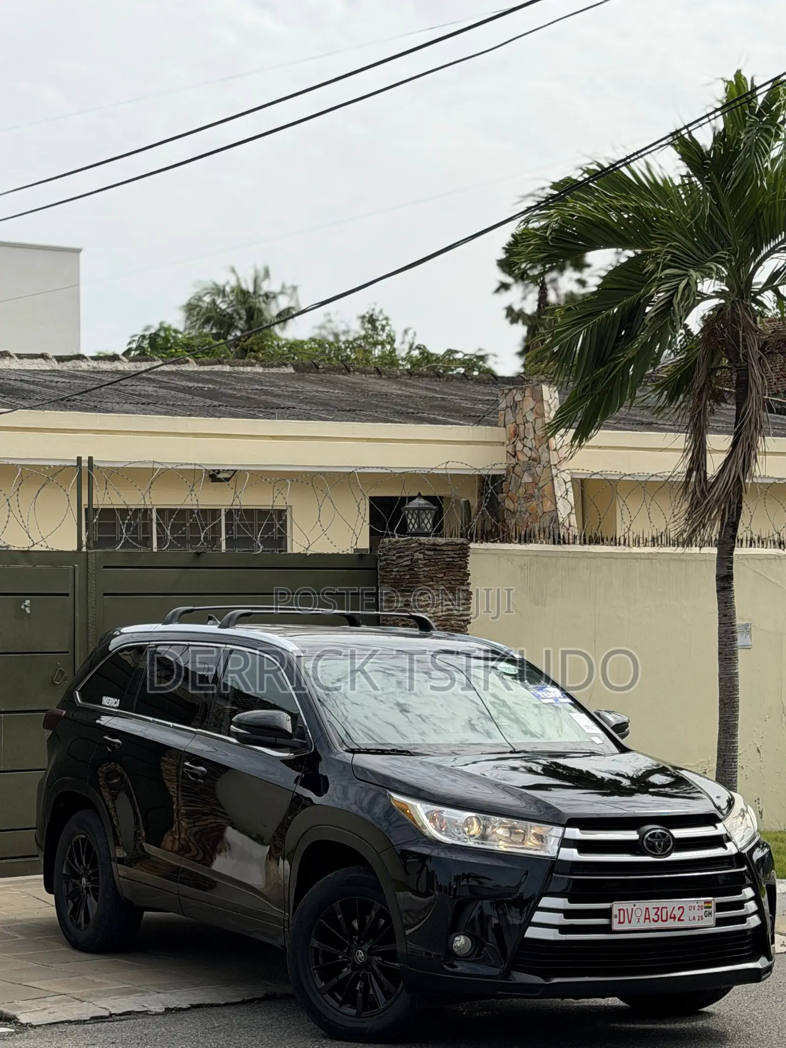 Toyota Highlander Limited 4x4 V6 (3.5L 6cyl 8A) 2018 Black