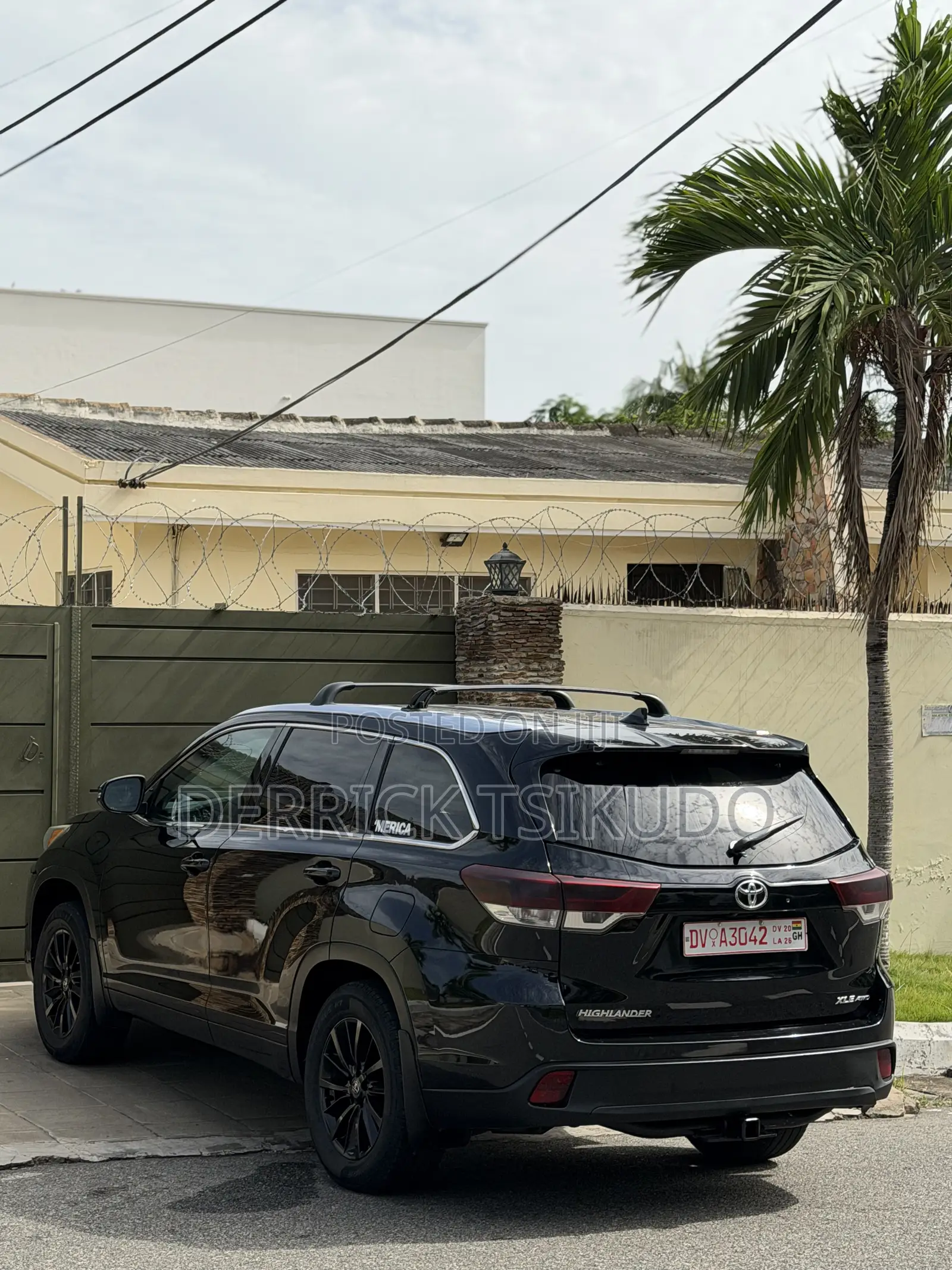 Toyota Highlander Limited 4x4 V6 (3.5L 6cyl 8A) 2018 Black