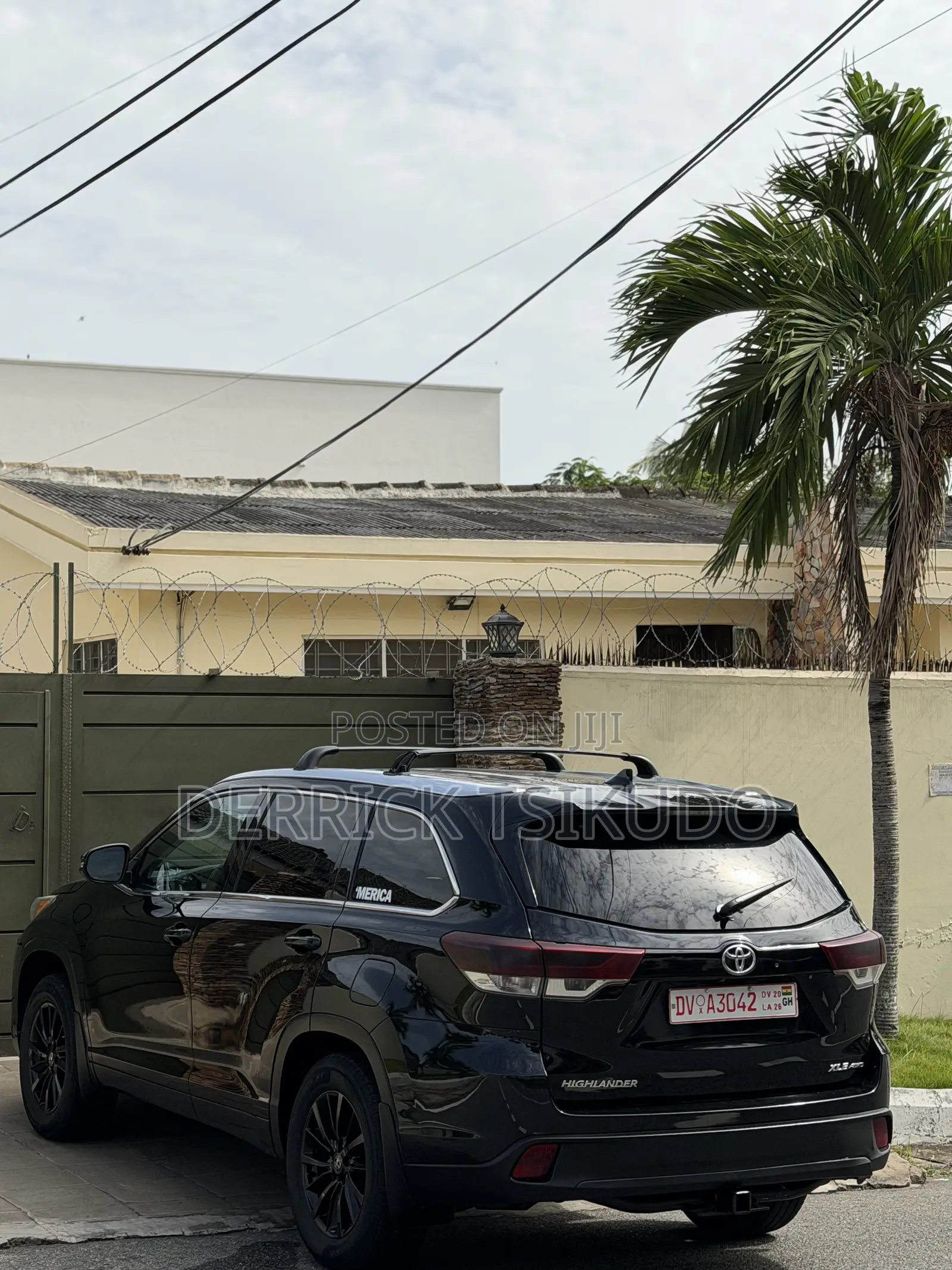 Toyota Highlander Limited 4x4 V6 (3.5L 6cyl 8A) 2018 Black