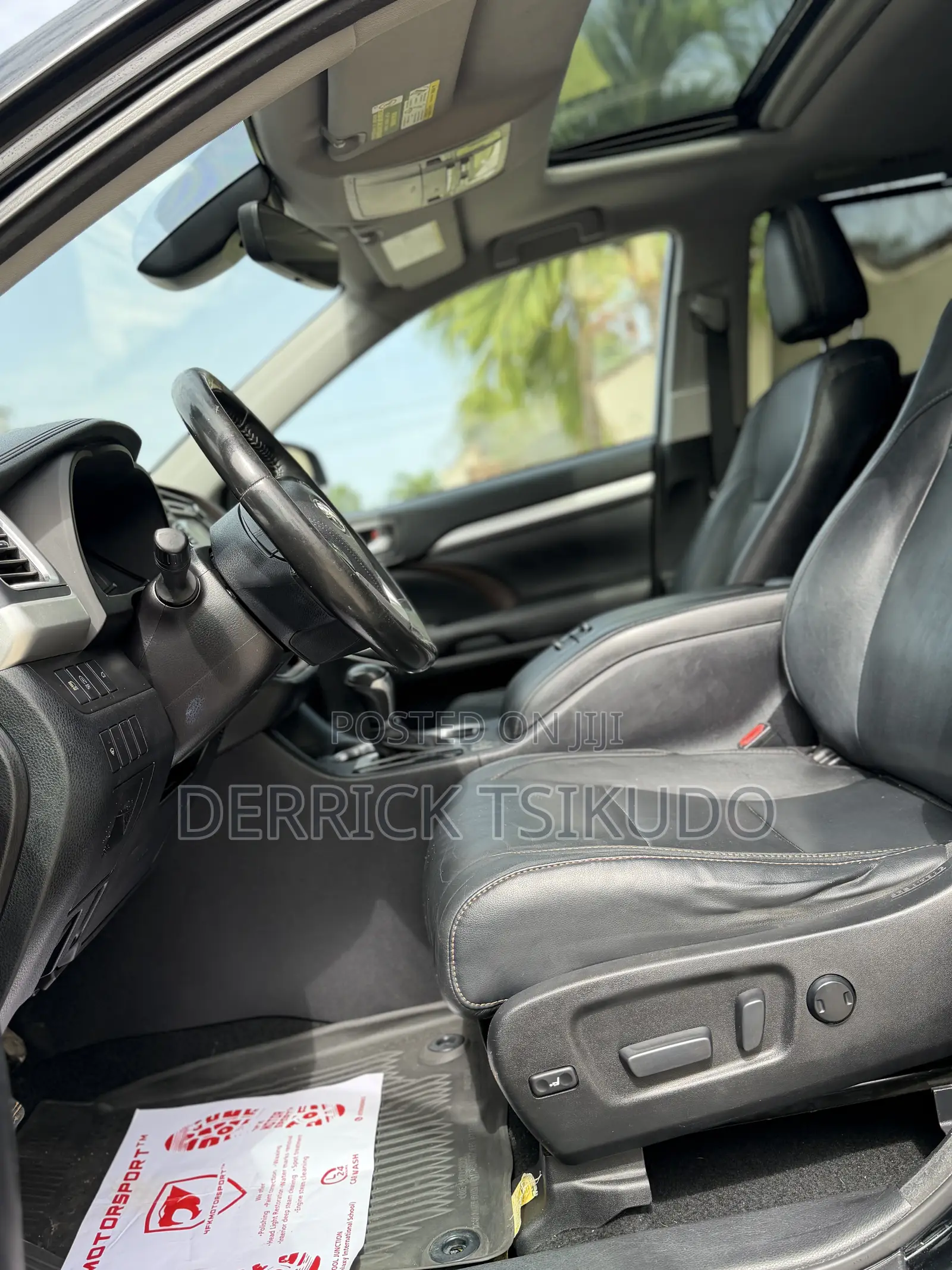 Toyota Highlander Limited 4x4 V6 (3.5L 6cyl 8A) 2018 Black