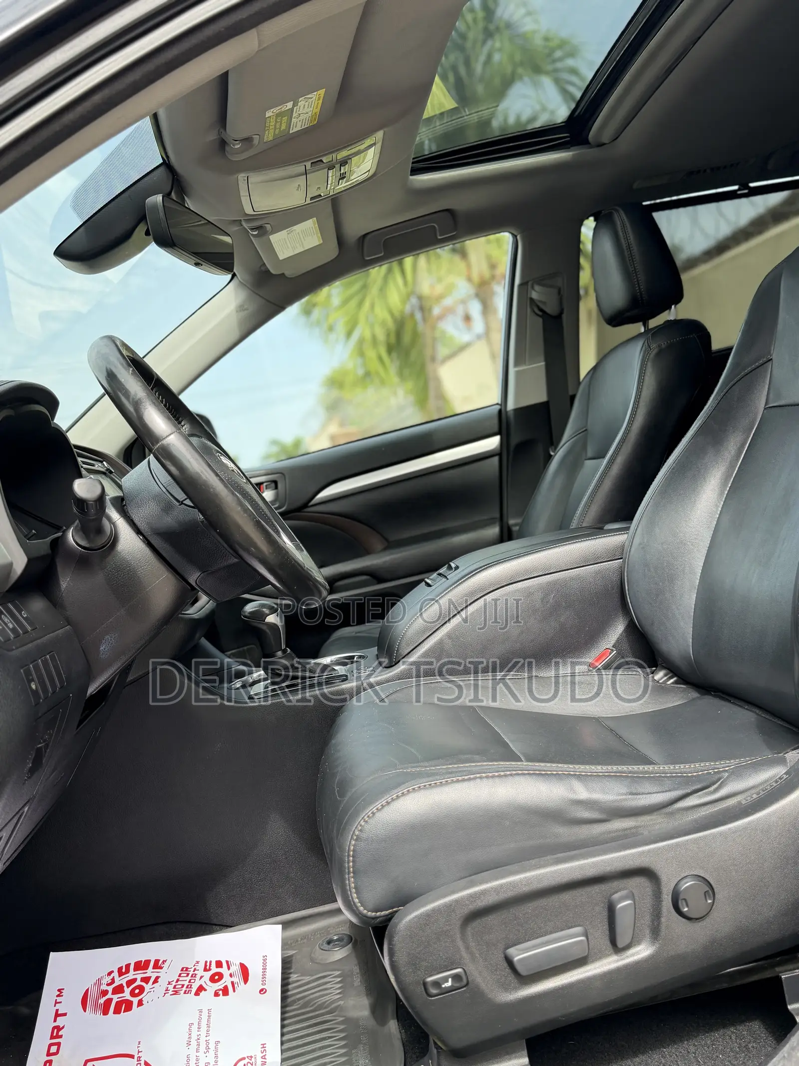Toyota Highlander Limited 4x4 V6 (3.5L 6cyl 8A) 2018 Black
