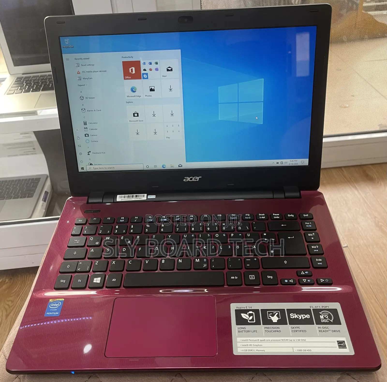 Laptop Acer Aspire E5-411 4GB Intel Pentium HDD 1T
