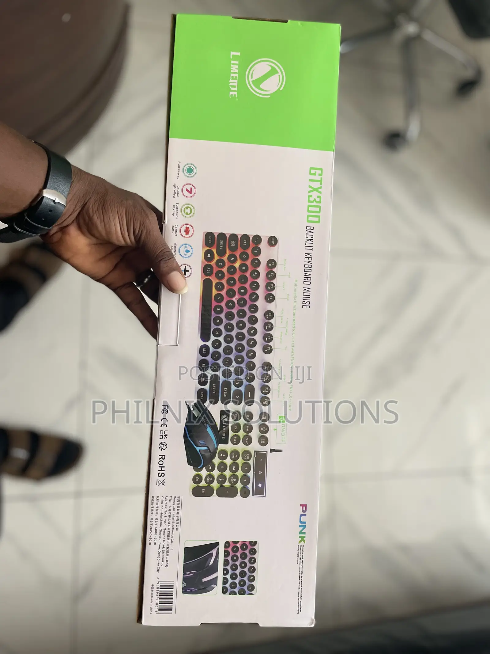Gtx300 Backlight Keyboard and Mouse
