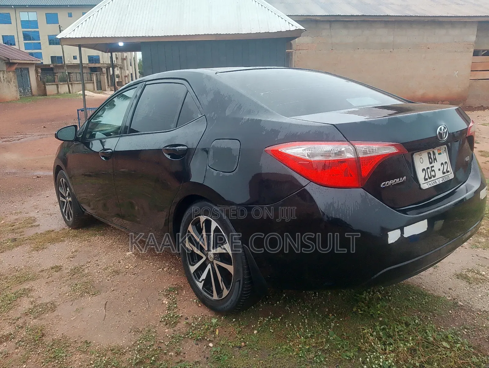 Toyota Corolla LE ECO 4dr Sedan (1.8L 4cyl CVT) 2017 Black