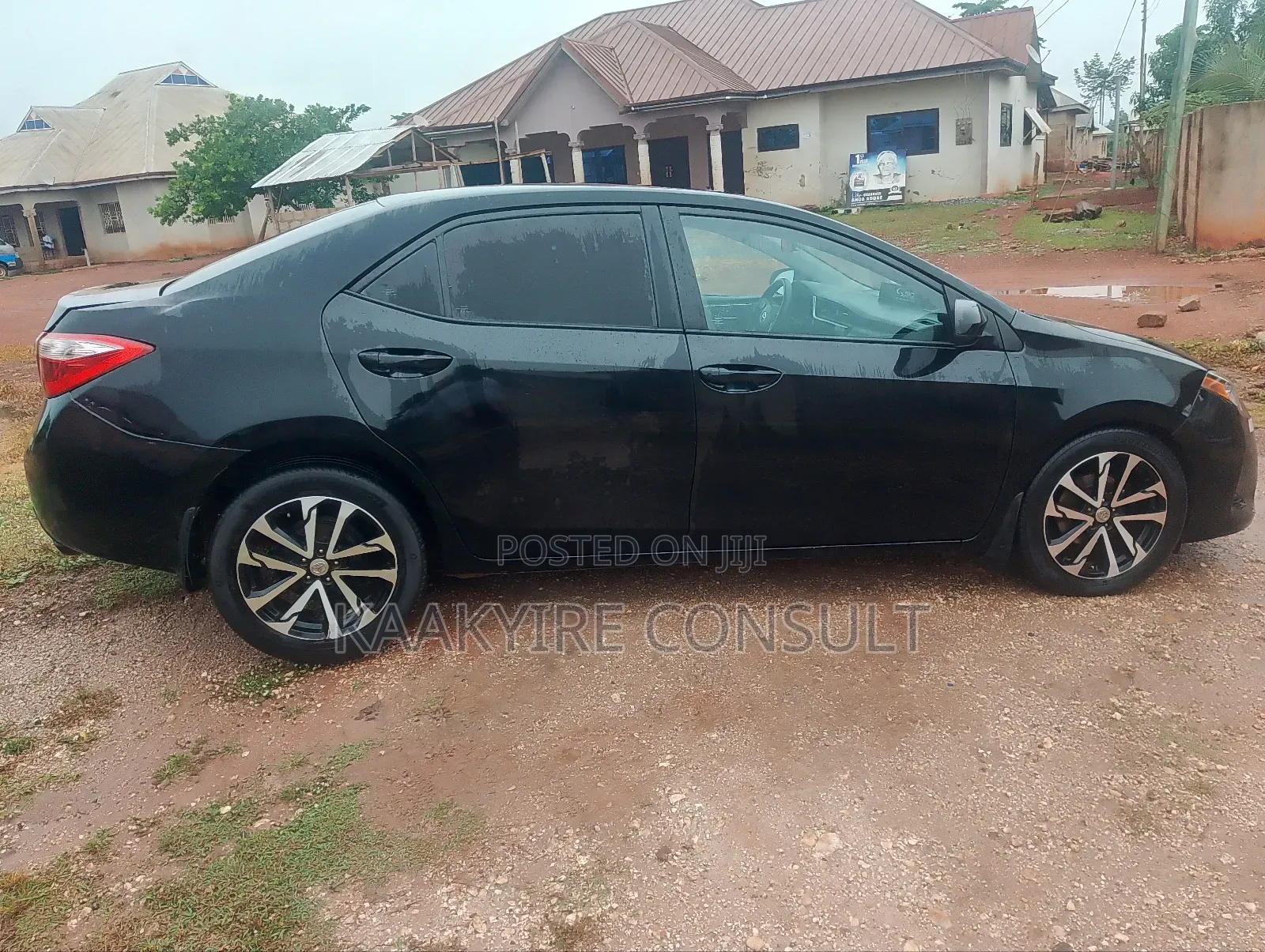 Toyota Corolla LE ECO 4dr Sedan (1.8L 4cyl CVT) 2017 Black