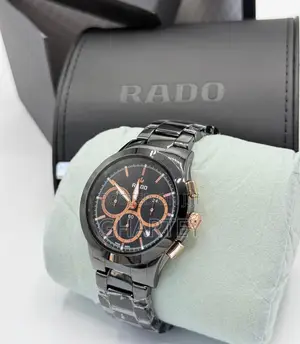 Rado White Ceramic Chronograph Watch – Sleek Luxury Redefined