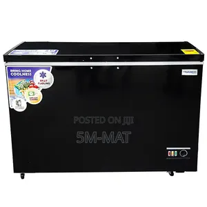 Black Nasco 400 LTRS Chest Freezer (Nas-475fl-B)