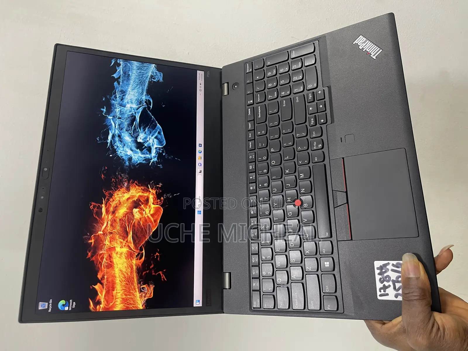 Laptop Lenovo ThinkPad P52s 16GB Intel Core i7 SSD 256GB