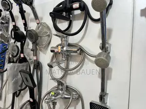 2 in 1 Mixer Tap, Anti Rust Silver Colour, Shower Mixer