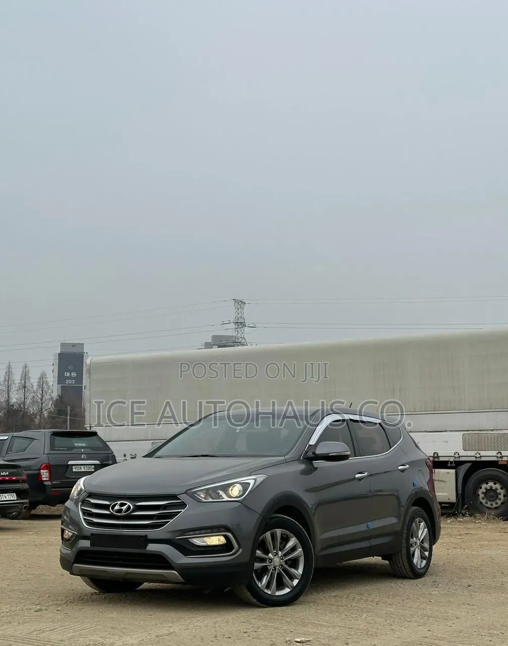 Hyundai Santa Fe 2015 Gray