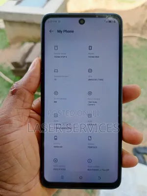 Tecno Pop 8 64 GB Black
