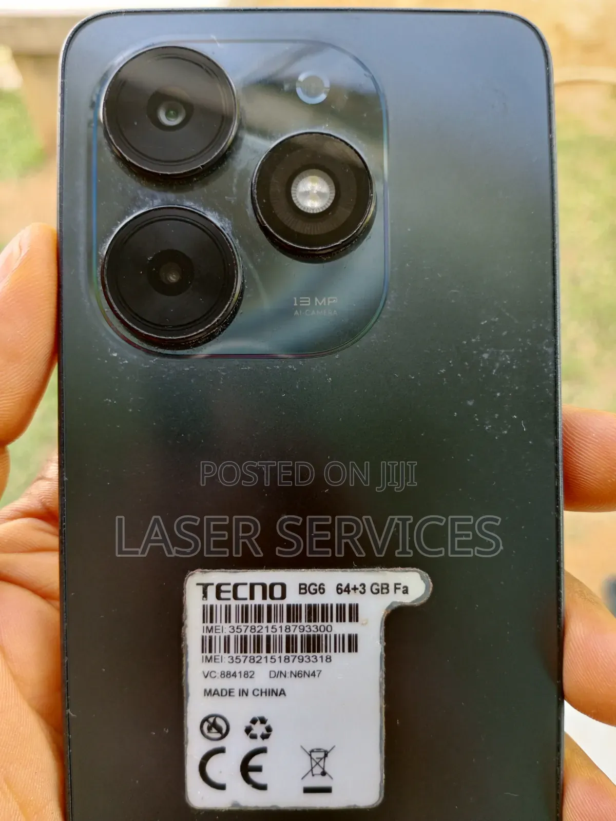 Tecno Pop 8 64 GB Black