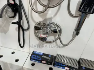 2 in 1 Bath Tap/ Mixer Tap Silver Colour