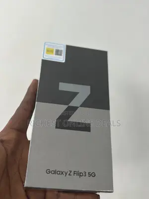 New Samsung Galaxy Z Flip 3 256 GB Yellow