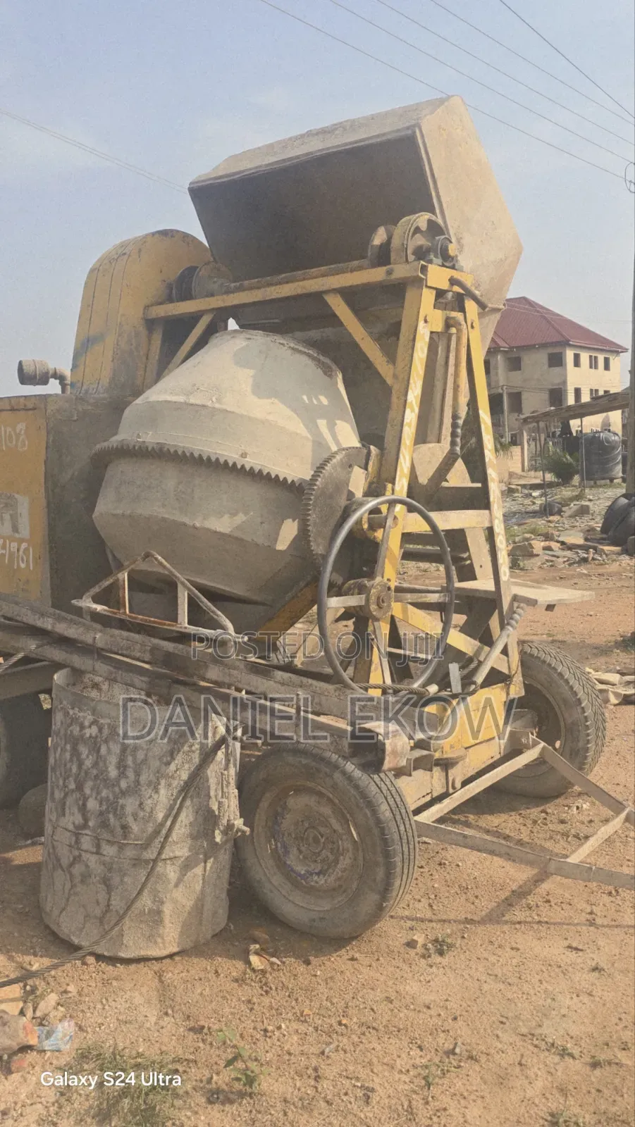 Concrete Mixer Selfloader