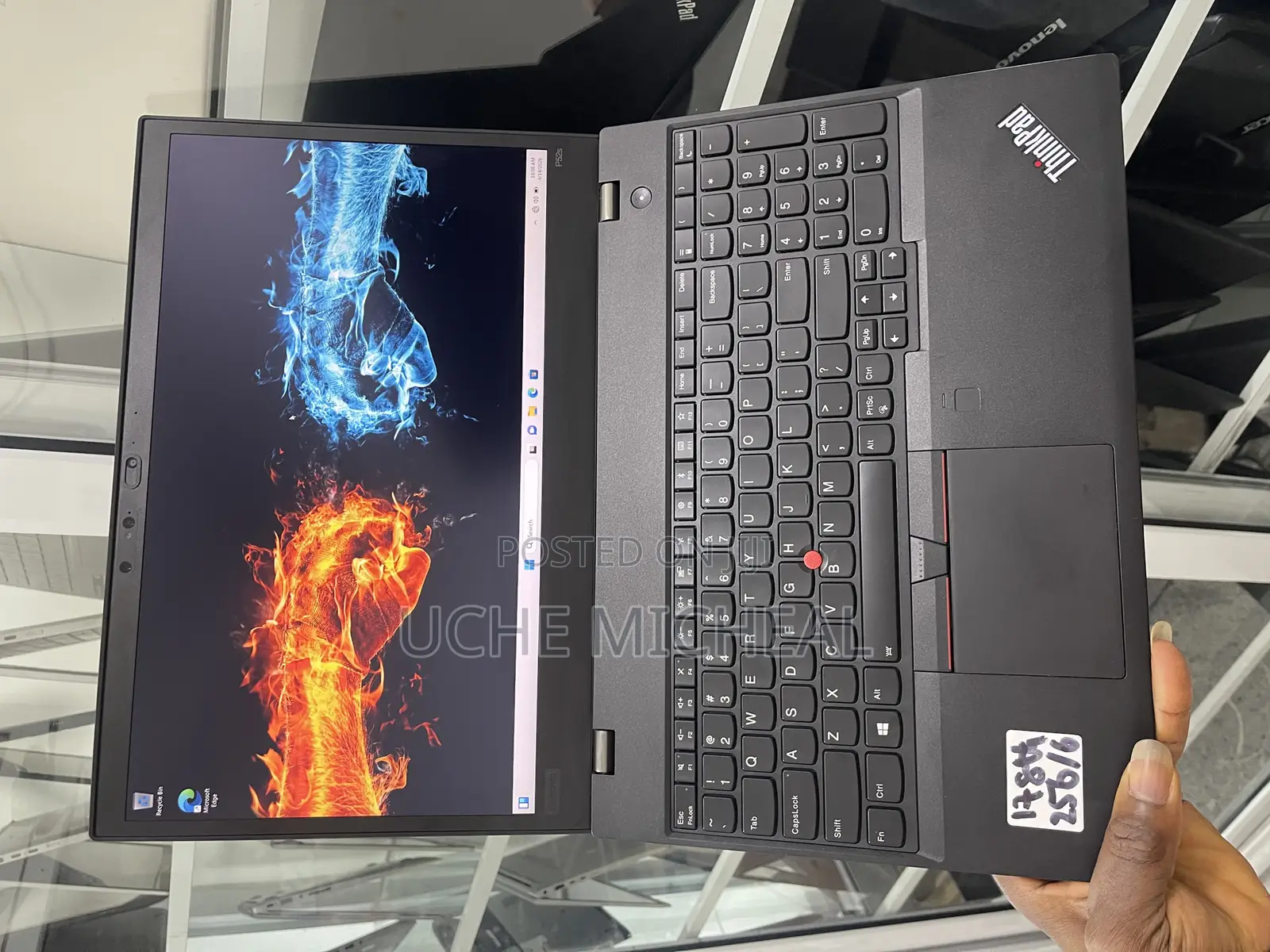 Laptop Lenovo ThinkPad P52s 16GB Intel Core i7 SSD 256GB
