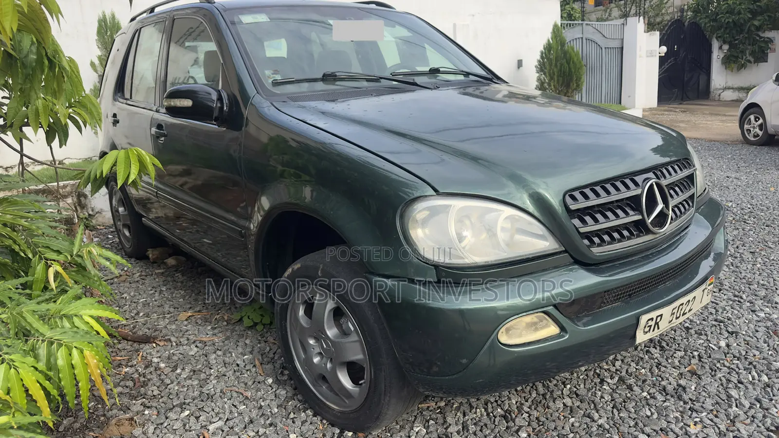 Mercedes-Benz M Class ML 500 2002 Blue