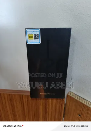 New Samsung Galaxy Note 20 Ultra 5G 128 GB Black