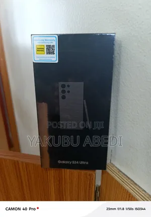 New Samsung Galaxy S24 Ultra 256 GB Black