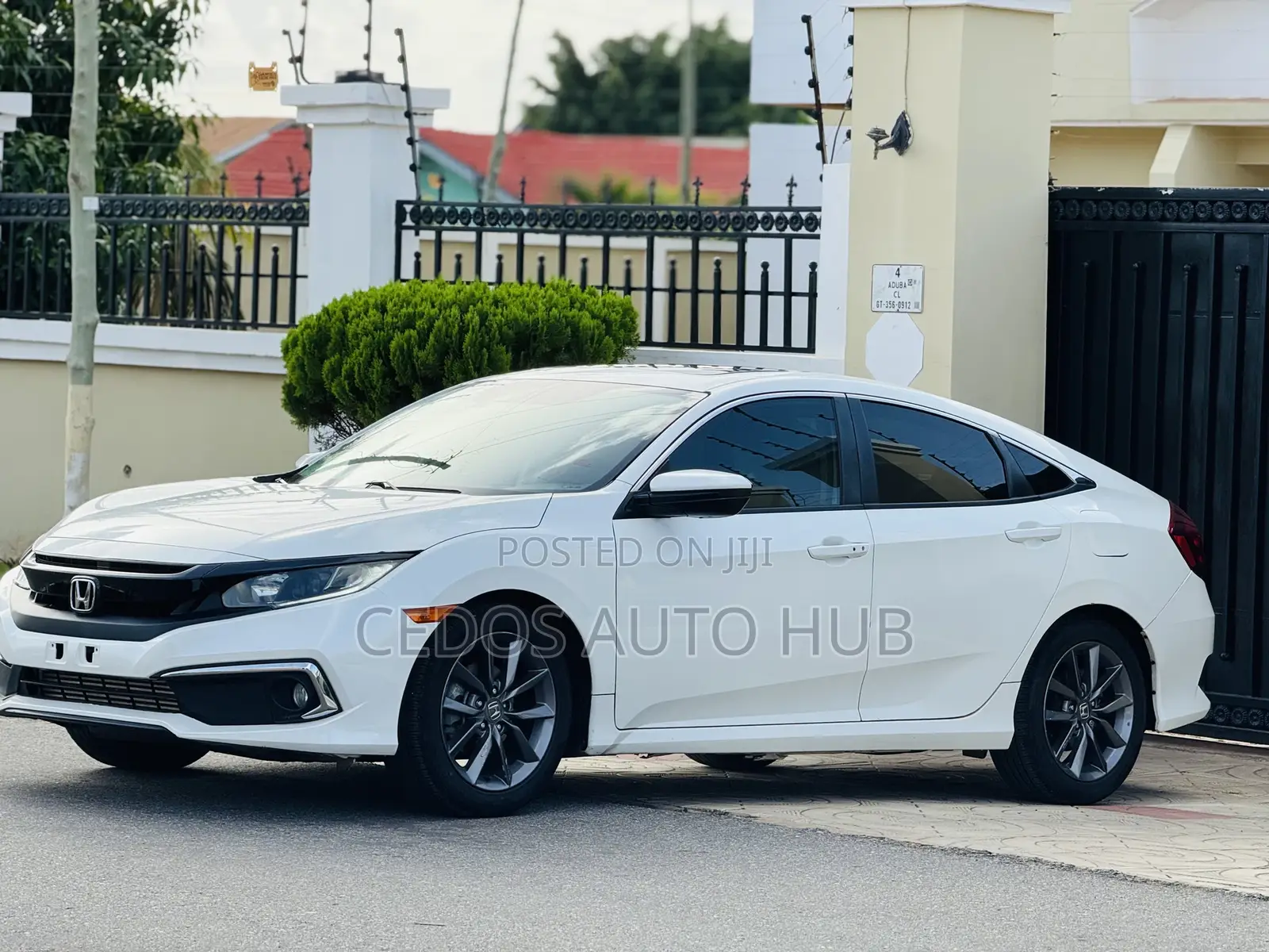 Honda Civic EX Sedan 2020 White