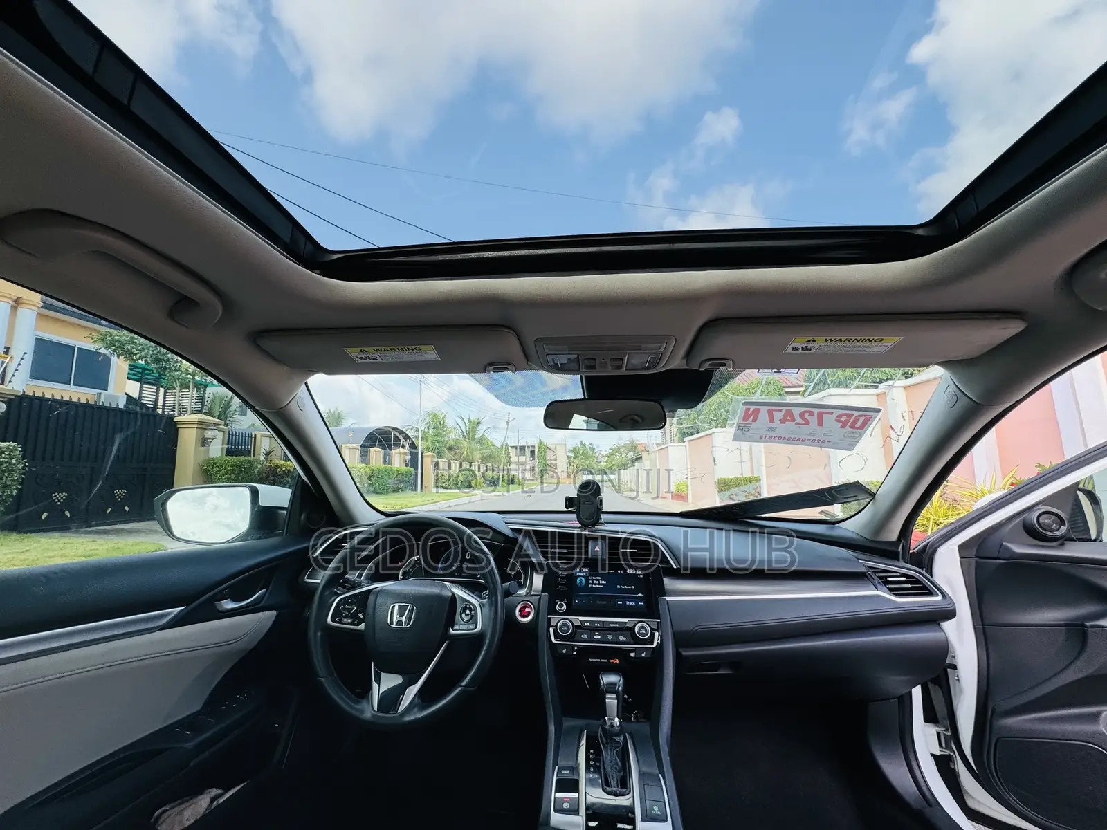 Honda Civic EX Sedan 2020 White