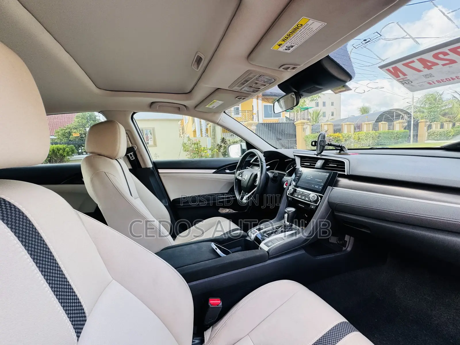 Honda Civic EX Sedan 2020 White